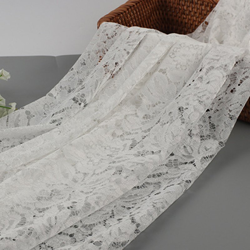 Lace Fabric Dress Lingerie Polyester Warp Knit for Women's Wear Wholes 7